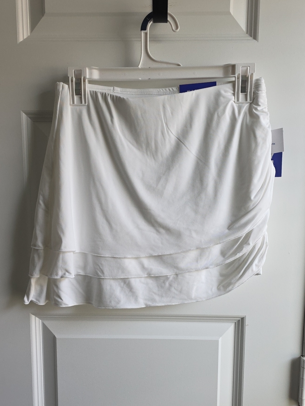 JoyLab White Layered High Rise Mini Skort Small G021